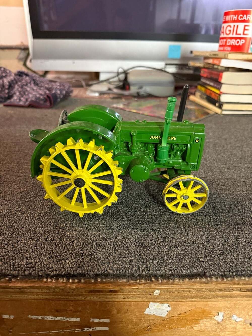 Vintage Ertl John Deere 1935 Model BR Tractor 1988 Special Edition 1:16 Scale Di